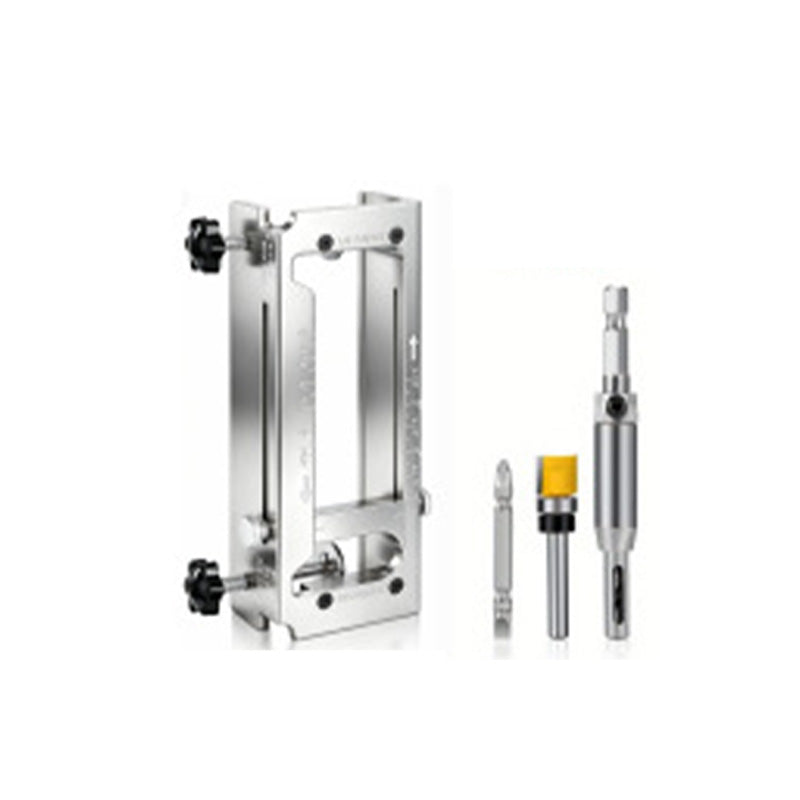 ⏳Time-Limited Special⏰Adjustable Door Hinge Mortise Jig Kit – Precision Routing, Quick Setup & Perfect for Carpenters, Joiners & DIY Home Renovations 🔧✨