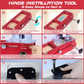 ⏳Time-Limited Special⏰Adjustable Door Hinge Mortise Jig Kit – Precision Routing, Quick Setup & Perfect for Carpenters, Joiners & DIY Home Renovations 🔧✨
