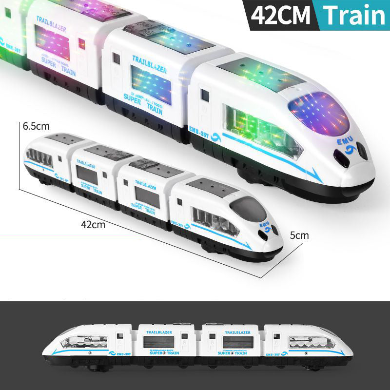 🚄 LIMITED-TIME 50% OFF! ✨ Electric Bullet Train Toy – Light-Up, Bump & Go, with Music 🎵