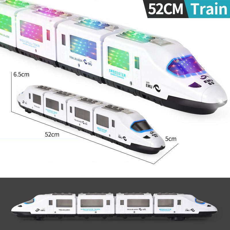 🚄 LIMITED-TIME 50% OFF! ✨ Electric Bullet Train Toy – Light-Up, Bump & Go, with Music 🎵
