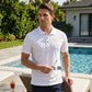 Men's Casual Patterned Short-Sleeve T-Shirt