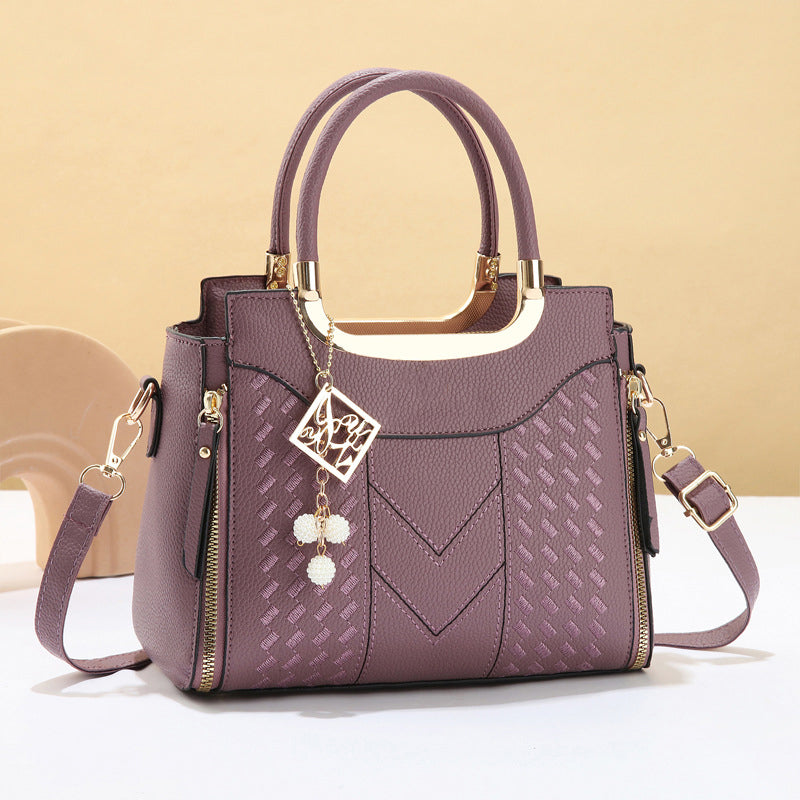 Elegant Women's Top-Handle Satchel & Shoulder Strap 🌸 Carry by Hand or Over Shoulder – Instant Polish for Any Outfit ✨