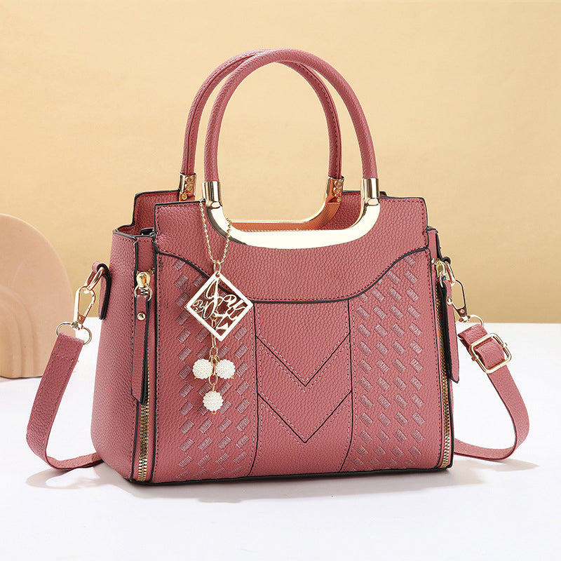 Elegant Women's Top-Handle Satchel & Shoulder Strap 🌸 Carry by Hand or Over Shoulder – Instant Polish for Any Outfit ✨