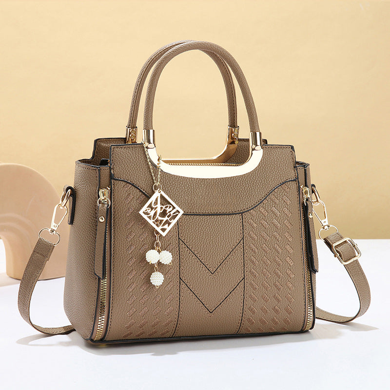Elegant Women's Top-Handle Satchel & Shoulder Strap 🌸 Carry by Hand or Over Shoulder – Instant Polish for Any Outfit ✨
