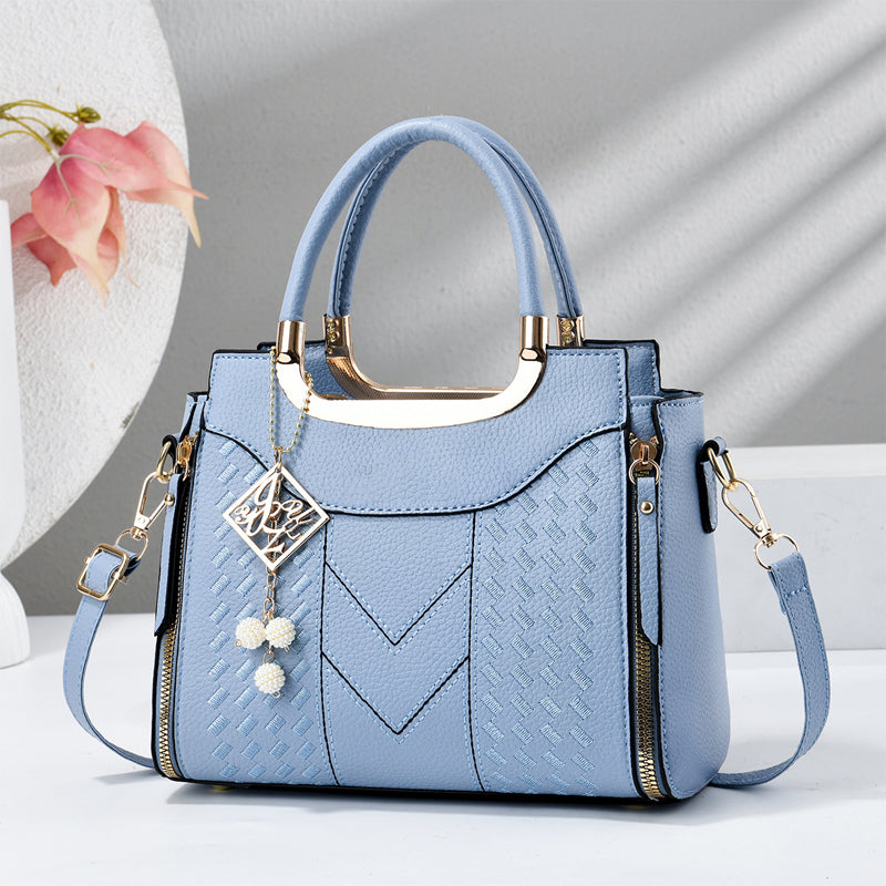 Elegant Women's Top-Handle Satchel & Shoulder Strap 🌸 Carry by Hand or Over Shoulder – Instant Polish for Any Outfit ✨