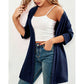 Women's Plus Size Open Front Cardigan