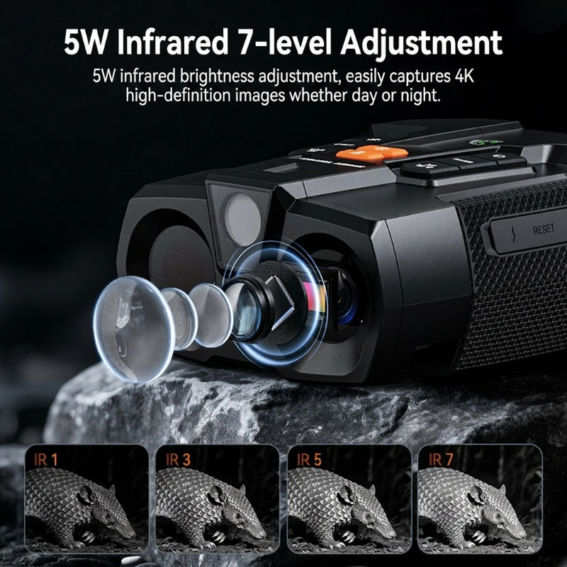 HD Infrared Night Vision Binoculars with 800m Range & ✈️ Free delivery