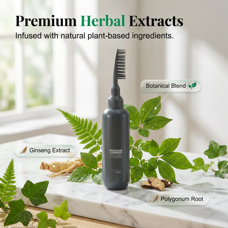 Plant-Based Comb-In Hair Dye Cream
