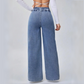 Women's High-Waist Wide-Leg Jeans