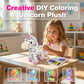🦄Last day sale 50% OFF🔥DIY Color-In Unicorn Plush Toy Kit
