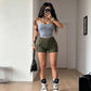 🛍️ LIMITED-TIME 50% OFF! ✨ Women's High-Waisted Cargo Shorts – Flattering, Utility Chic, Breezy Comfort 🌿