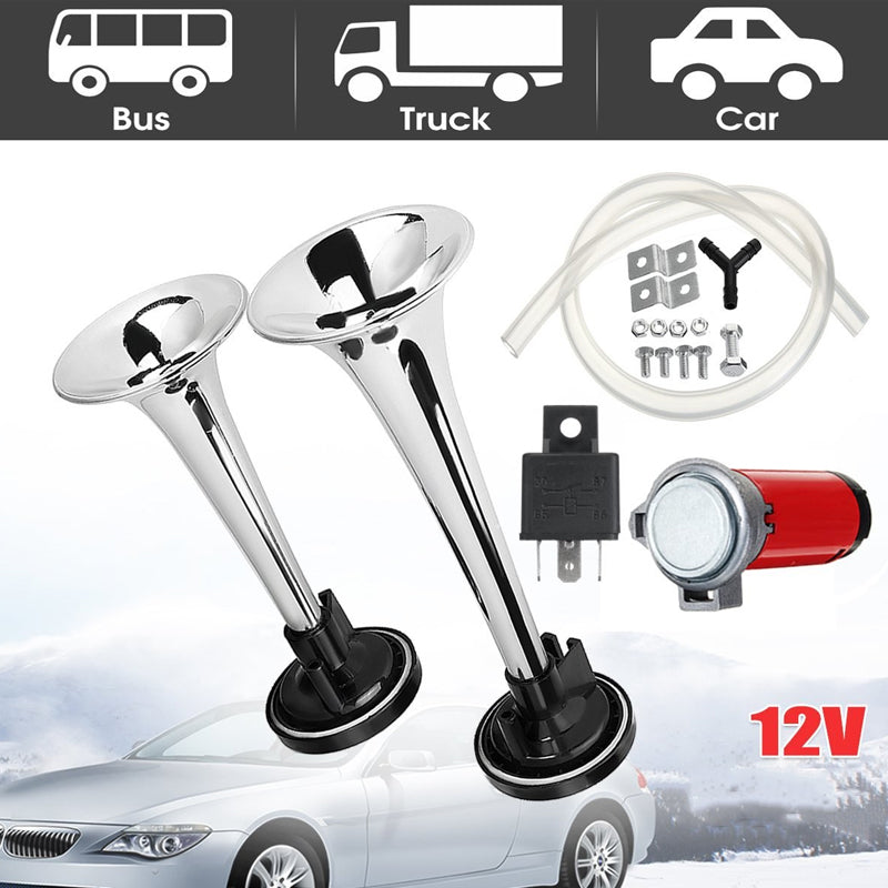 📢📢40% OFF !! ⏰Universal Dual Trumpet Air Horn Kit