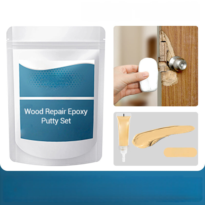 🪵 LIMITED-TIME 50% OFF! ✨ Wood Repair Epoxy Putty Set – High Strength, Moldable, Sands Smooth 🛠️
