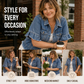 Women's Summer Ruffled Sleeve Denim Jacket