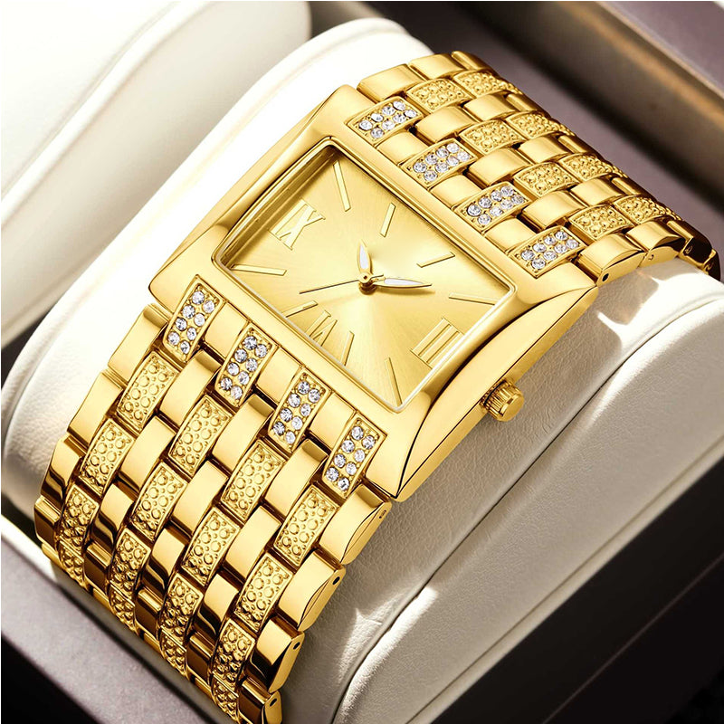Women's Elegant Square Dial Watch