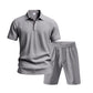 Men's Casual Top & Shorts 2-Piece Set