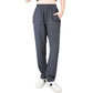 👖 LIMITED-TIME 50% OFF! 💥 Women's Lightweight High-Waist Athletic Trousers – Zip Pockets, Straight Leg & Breathable – Perfect for Gym, Running & Everyday Wear ✨