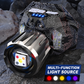🔦 5-Color LED Sensor Headlamp: UV, White, Yellow, Blue, Red, Motion Sensor, 5 Light Modes