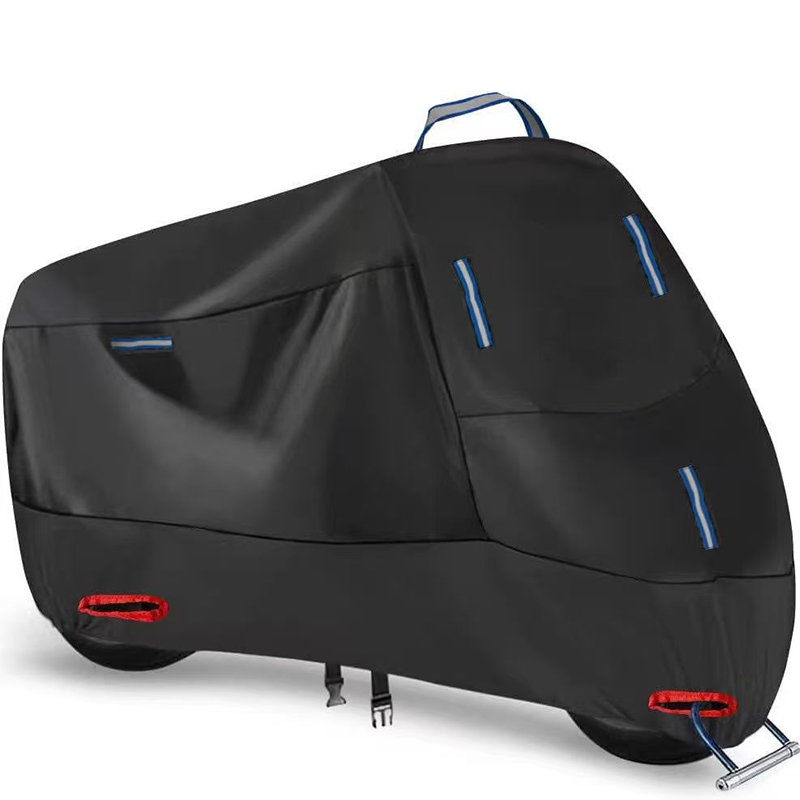 🏍️🌧️All-Weather Oxford Cloth Motorcycle Cover | UV-Resistant, Reflective Strips, and Reinforced Security Grommets🔆