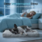 ❄️ Instant Cooling Pet Mat for Dogs & Cats | Self-Cooling, Scratch-Resistant & Non-Toxic 🐾 Easy Wipe Clean 💧 Deep Restful Sleep ✨
