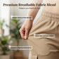 Women's Elastic Waist Cargo Shorts with Pockets