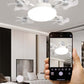 🔥Last Day Promotion 50% OFF🌀Smart LED Ceiling Fan Light with Remote – 3 Speeds, 3 Color Temps, Quiet Motor