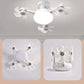 🔥Last Day Promotion 50% OFF🌀Smart LED Ceiling Fan Light with Remote – 3 Speeds, 3 Color Temps, Quiet Motor