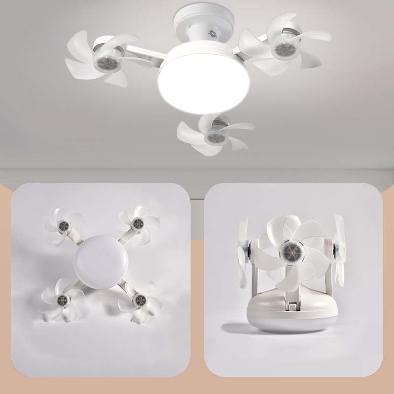 🔥Last Day Promotion 50% OFF🌀Smart LED Ceiling Fan Light with Remote – 3 Speeds, 3 Color Temps, Quiet Motor