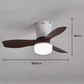 🔥Last Day Promotion 50% OFF🌀Smart LED Ceiling Fan Light with Remote – 3 Speeds, 3 Color Temps, Quiet Motor