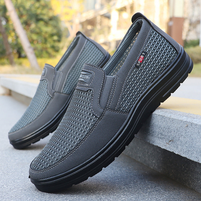 Men's Breathable Mesh Slip-On Shoes