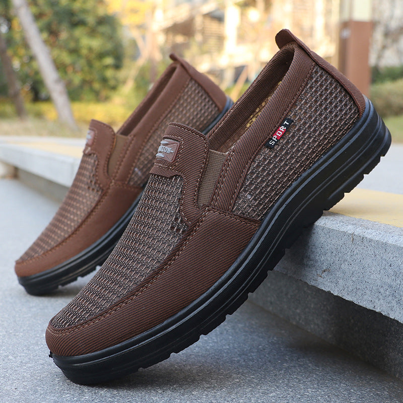 Men's Breathable Mesh Slip-On Shoes