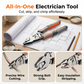 ⏳Time-Limited Special⏰Ratchet Lineman's Pliers – Cut, Strip, Grip & Crimp – Self-Locking, Anti-Rust & All-in-One Electrician Essential 🛠️