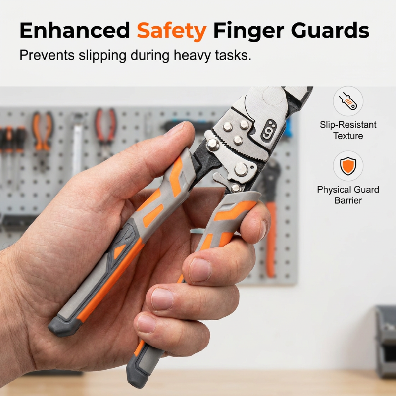 ⏳Time-Limited Special⏰Ratchet Lineman's Pliers – Cut, Strip, Grip & Crimp – Self-Locking, Anti-Rust & All-in-One Electrician Essential 🛠️