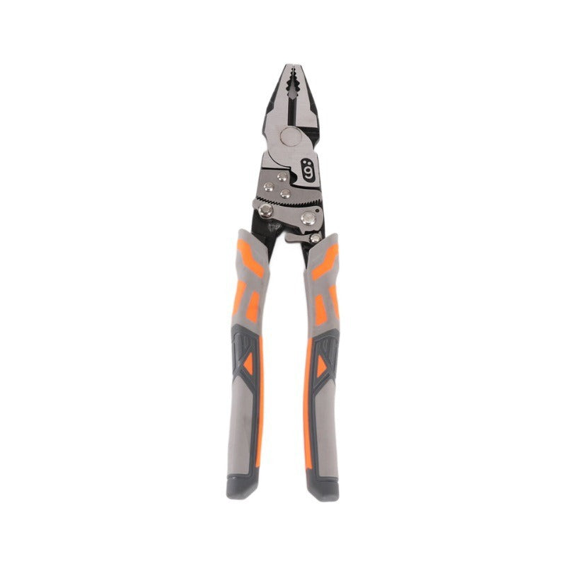 ⏳Time-Limited Special⏰Ratchet Lineman's Pliers – Cut, Strip, Grip & Crimp – Self-Locking, Anti-Rust & All-in-One Electrician Essential 🛠️