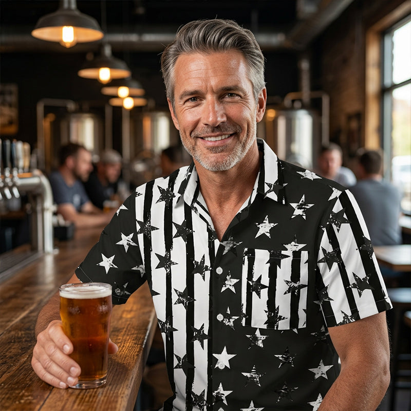 Stylish Casual Men's Summer Shirt
