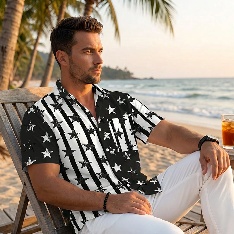 Stylish Casual Men's Summer Shirt
