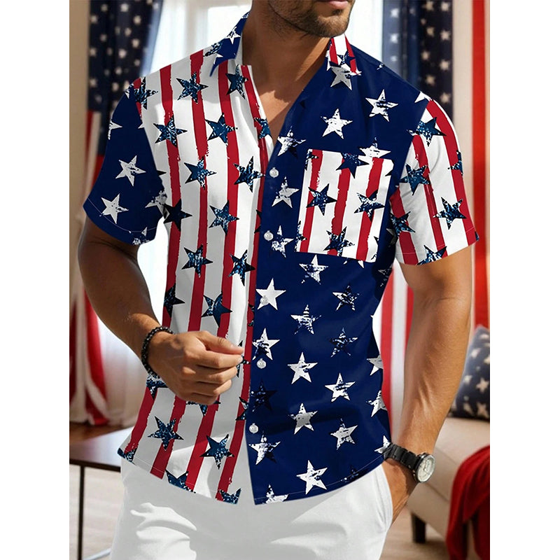 Stylish Casual Men's Summer Shirt