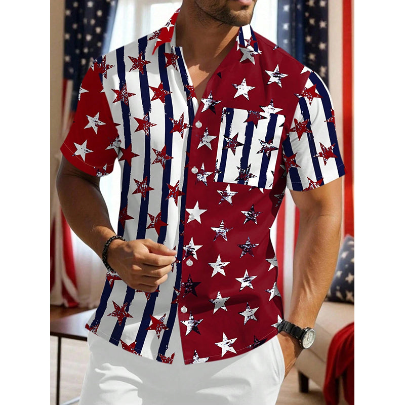 Stylish Casual Men's Summer Shirt