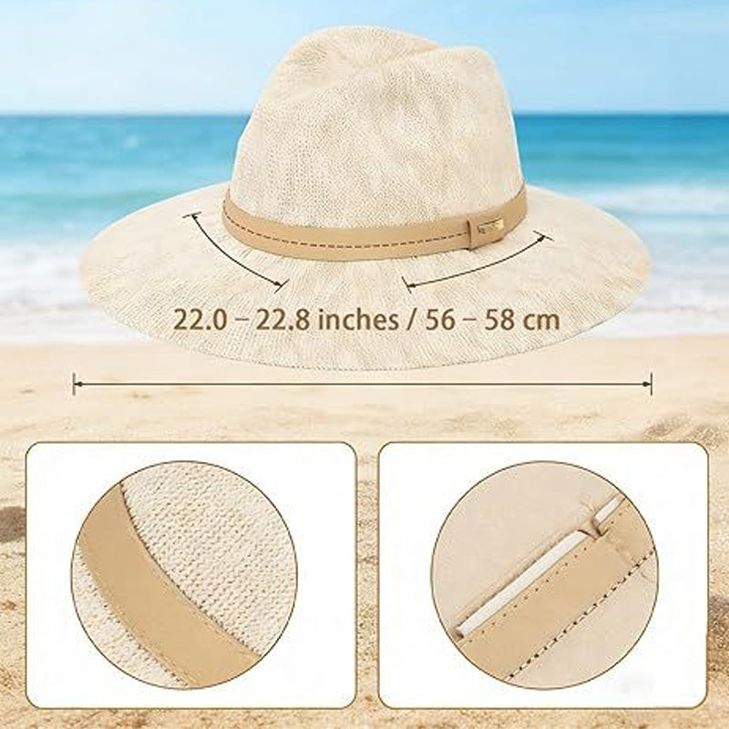 ⏳Limited-time 50% off⏰Women’s Foldable Knit Fedora Sun Hat👒☀️