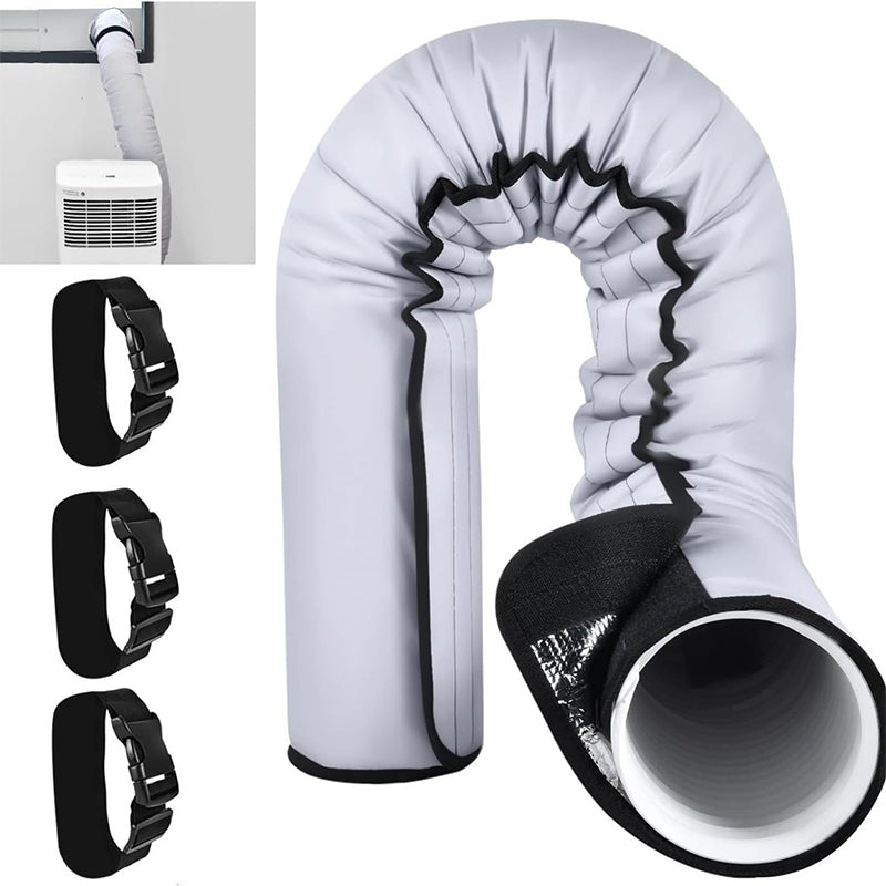 ❄️ LIMITED-TIME 50% OFF! 🔧 Portable Air Conditioner Hose Cover – Thermal Insulation, Velcro, Universal 5"/5.9" 🏠