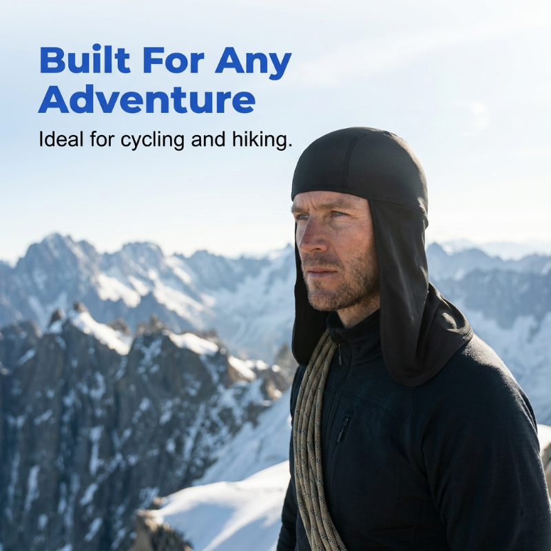 🧢 BUY 1 GET 1 FREE! ✨ Breathable Outdoor Skull Cap with Neck Cover – UPF50+, Micro-Mesh, Helmet Compatible 🚴