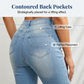 🥳2026 HOT SALE🥳💞50K+ SOLD!✨ 💝  Women's High-Waist Slim-Fit Capri Jeans
