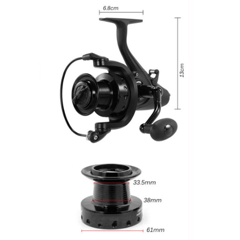 Dual Drag Baitrunner Spinning Reel
