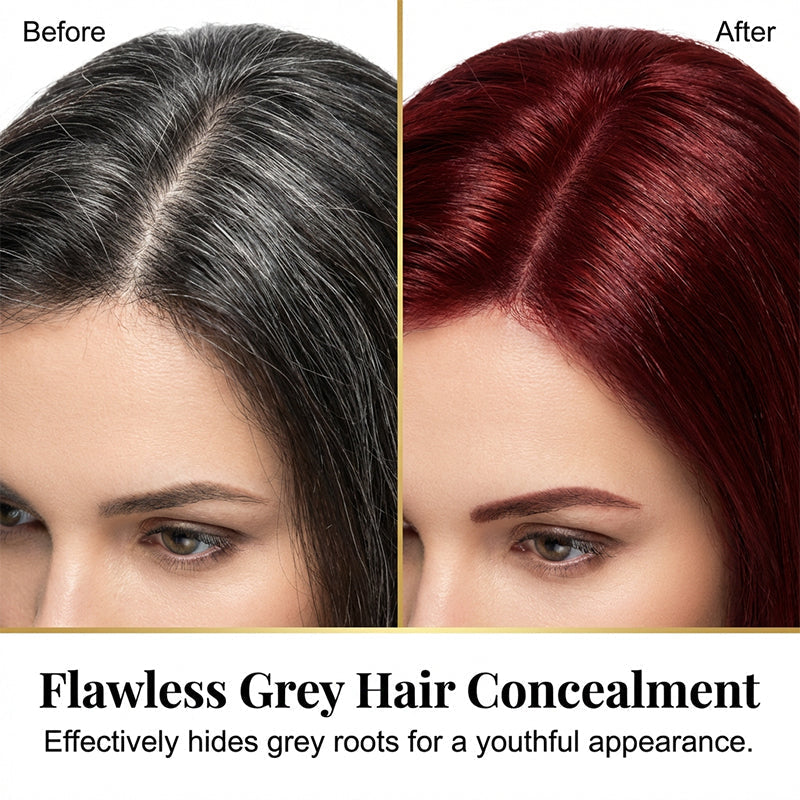 📢📢50% OFF !! ⏰ 3-in-1 Hair Color Shampoo & Conditioner for Gray Coverage