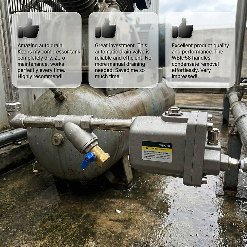 ⏳Time-Limited Special⏰Zero Air Loss Automatic Drain Valve