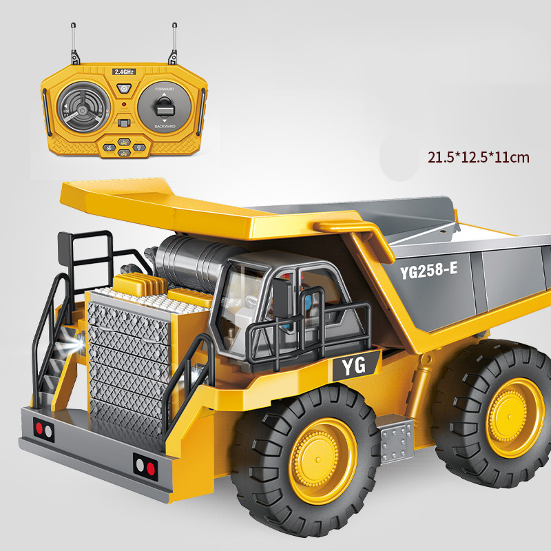 Heavy-Duty Alloy Remote Control Excavator Toy