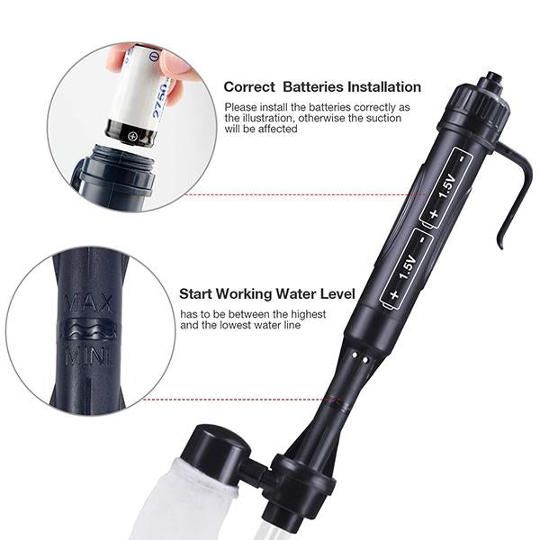 🎉50% off ✈️FREE SHIPPING🔥 Electric Aquarium Gravel Cleaner✨