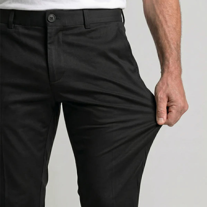 🔥 Pro-Favorite Men's Ultra-Stretch Slim Fit Pants – Blended Material – Breathable 👖