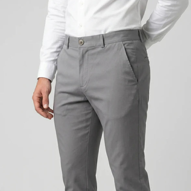 🔥 Pro-Favorite Men's Ultra-Stretch Slim Fit Pants – Blended Material – Breathable 👖