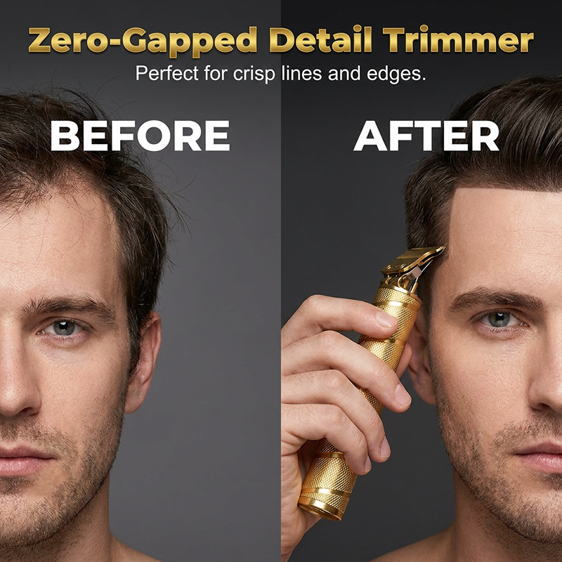 🎉 2026 Sale — Over 33,000 Sold! ✂️ Professional Men's Electric Hair Clipper Set – Titanium Blades ⚡